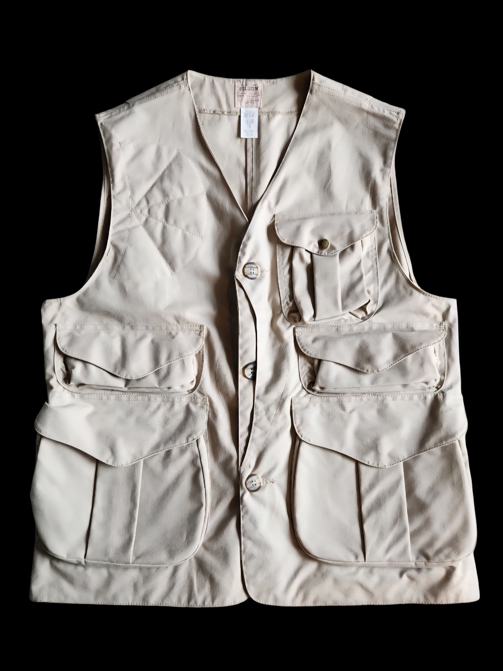 VINTAGE C.C. FILSON HUNTING VEST STYLE 532‎